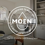 Moen® 4792 Adjustable Roman Tub Valve, 1/2 in CC Inlet x 1/2 in CC Outlet, 45 psi, 16 gpm, Metal Body, Domestic