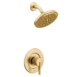 Moen® T2262EPBG Shower Trim Only, 1.75 gpm Shower, Brushed Gold