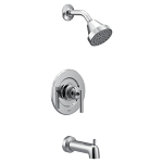Moen® T2903EP Tub and Shower Trim, 1.75 gpm Shower, Polished Chrome