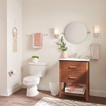 Moen® T6708 T6708 Genta™ Bathroom Faucet, 1.2 gpm Flow Rate, 4-5/16 in H Spout, 10 in Center, Chrome, 2 Handles, Lift Rod Drain, Domestic