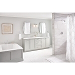 Moen® T961 Gibson™ Roman Tub Faucet, 10 in Center, Polished Chrome, 2 Handles, Function: Traditional, Domestic