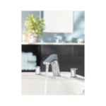 Moen® T986 Method™ Roman Tub Faucet, 10 in Center, Polished Chrome, 2 Handles, Function: Traditional, Domestic