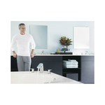 Moen® T986 Method™ Roman Tub Faucet, 10 in Center, Polished Chrome, 2 Handles, Function: Traditional, Domestic