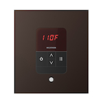 Mr. Steam MSITEMPOSQ-ORB iTempo® Steam Shower Control, Digital Display, Square Panel, Oil Rubbed Bronze, For Use With Model MS90E to MSSUPER3E Steam Generators and eSeries Generators, Domestic