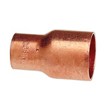 NIBCO® 9001020CB 600R-CB Reducing Coupling, 3/8 x 1/4 in Nominal, Solder End Style, Wrot Copper, Domestic