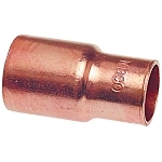 NIBCO® 9008350CB 6002-CB Reducer, 1 x 1/2 in Nominal, FTG x Solder End Style, Copper, Domestic