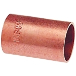 NIBCO® 9020300CB 601-CB Coupling, 1/2 in Nominal, Solder End Style, Wrot Copper, Domestic