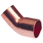 NIBCO® 9046400CB 6062-CB Elbow, 1 in Nominal, FTG x Solder End Style, Copper, Domestic