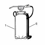 Nu-Calgon 4772-0 Hand Pump Sprayer, 3 gal Capacity, Polyethylene, White