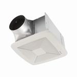 Broan® Ultra Silent™ QTXE150 Ventilation Fan, 150 cfm, 6 in Dia Duct, 51.3 W, 120 VAC, 0.5 A, 1.4 sones, Domestic