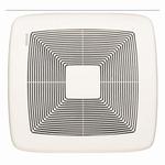 Broan® Ultra Silent™ QTXE150 Ventilation Fan, 150 cfm, 6 in Dia Duct, 51.3 W, 120 VAC, 0.5 A, 1.4 sones, Domestic