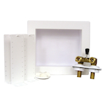 Oatey® Quadtro® 38535 Outlet Box, For Use With Washing Machine, Polystyrene, Import