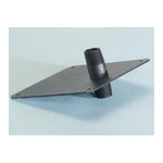 TracPipe® Counterstrike® FGP-ASP-500 Appliance Stub-Out, 1/2 in, TracPipe® PS-II/CounterStrike®, 2-9/16 in L, Iron, Domestic