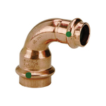 ProPress® 77330 90 deg Reducing Elbow, 1 x 3/4 in Nominal, Press End Style, Copper, Import
