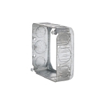 RACO® 8203 Square Extension Ring, 1 Gang, 1.56 in L x 4 in W x 1-1/2 in D, Steel