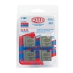 Reed 05610 R12+ Segmental Die, 1 in NPT Thread, Right Thread, 4 Pieces, HSS