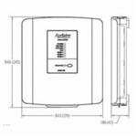 Aprilaire® 6202 6200 New Design Zoning Control Panel, 20 to 30 V AC, 3 A, 9.66 in H, Gray