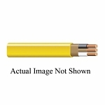 Southwire® 63948422 Type NM-B Sheathed Cable With Ground Wire, 600 V AC, (3) 10 AWG Stranded Copper Conductor, 50 ft L, Orange
