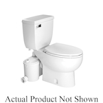George T. Sanders | REAR SPIGOT ELONGATED ADA BOWL WHITE #087