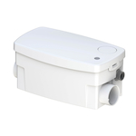 Saniflo® 010 Drain Pump, 14 gpm Flow Rate, 2 in Side, 1-1/2 in Top Inlet x 3/4 in Outlet, 120 VAC, 5.5 A, 1 ph