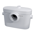 Saniflo® 081 Macerator Pump, 1.28 gpf Flow Rate, 2 in Inlet, 0.5 hp