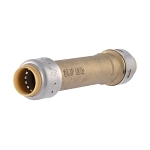 Sharkbite® UR3020 Fitting, Coupling, 1 in Nominal, Brass