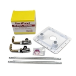 Sioux Chief 698-A11-XR 698 Dual-Valve Supply Access Panel, For Use With Plumbing Supply System, ABS