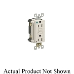Leviton® SmartlockPro® 7599-E GFCI Duplex Receptacle, 125 V AC, 15 A, 2 Poles, 3 Wires, Black