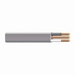 Southwire® 13058355 Type UF-B Underground Feeder and Branch Circuit Cable, Coil Packaging, 600 VAC, (3) 12 AWG Solid Copper Conductor, 250 ft L, Gray