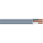 Southwire® 13058355 Type UF-B Underground Feeder and Branch Circuit Cable, Coil Packaging, 600 VAC, (3) 12 AWG Solid Copper Conductor, 250 ft L, Gray