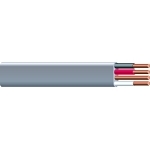 Southwire® 13058355 Type UF-B Underground Feeder and Branch Circuit Cable, Coil Packaging, 600 VAC, (3) 12 AWG Solid Copper Conductor, 250 ft L, Gray