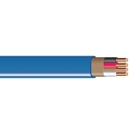 Southwire® Romex® SIMpull® 63946855 Type NM-B Non-Metallic Sheathed Cable With Ground Wire, Coil Packaging, 600 VAC, (3) 14 AWG Solid Copper Conductor, 250 ft L, White