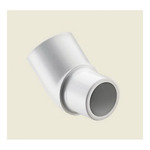 Spears® 427-010 Standard, 45 deg Elbow, 1 in nominal, Spigot x Socket end style, SCH 40, PVC, Domestic