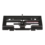 Square D™ HOM2PALA Circuit Breaker Padlock Attachment, For Use With Homeline™ Load Center and Circuit Breaker, 15 to 70/75 A, 2-Space, 2-Pole