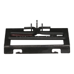 Square D™ HOM2PALA Circuit Breaker Padlock Attachment, For Use With Homeline™ Load Center and Circuit Breaker, 15 to 70/75 A, 2-Space, 2-Pole