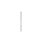 Sylvania 500T3Q/CL/RP(FCL)-120V/58865 Double End Halogen Lamp, 500 W, Recessed Single Contact Quartz Lamp, T3 Shape, 8750 Lumens