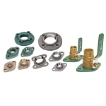 Taco® 110-523BSFL 110 Bronze Freedom Flange Set, 3/4 in Pipe, 85 to 176 deg F, Bronze