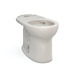 Toto® C775CEFG#12 Universal Height Toilet Bowl With CEFIONTECT® Technology, Drake®, Sedona Beige, Round Shape, 12 in Rough-In, 16-1/8 in H Rim, 2-1/8 in Trapway