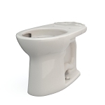 Toto® C776CEFG#12 Universal Height Toilet Bowl With CEFIONTECT® Technology, Drake®, Sedona Beige, Elongated Shape, 12 in Rough-In, 16-1/8 in H Rim, 2-1/8 in Trapway
