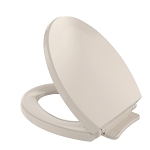 Toto® SS113#03, Round Bowl, Polypropylene, Bone, Slow Close Hinge, Import