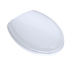 Toto® SS224#01 SS224, Guinevere™, Elongated Bowl, Polypropylene, Cotton White, Slow Close Hinge, Import