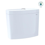 Toto® ST446EMNA#01 AQUIA IV Cube® Toilet Tank, Aquia, 1.28,0.9 gpf, Cotton White