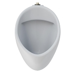 Toto® UT105U#01 Ultra High Efficiency Washout Urinal, Elongated Bowl, 0.125 gpf Flush Rate, Top Spud, Wall Mount, Cotton