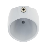 Toto® UT105U#01 Ultra High Efficiency Washout Urinal, Elongated Bowl, 0.125 gpf Flush Rate, Top Spud, Wall Mount, Cotton