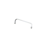 T & S 062X Swing Nozzle With Stream Regulator Outlet, For Use With T&S Swivel Outlet Faucet, Brass, Polished Chrome, Import
