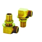 T & S B-0230-K Installation Elbow Kit, 1/2 in Nominal, MNPT x FNPT End Style, Brass, Import