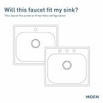 Moen® 7864BL Sleek™ Pull-Down Kitchen Faucet, 1.5 gpm Flow Rate, Matte Black, 1 Handles, 1 Faucet Holes, Function: Traditional, Import
