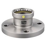 MegaPress® 28880 Model 6659.5XL Adapter, 3 in Nominal, Press x Flanged End Style, SCH 5 to 40, 200 psi Pressure, Carbon Steel, Import