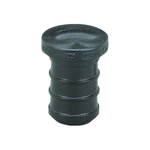 PureFlow® Crimp 43744 Test Plug, 3/4 in Nominal, Crimp End Style, Polysulfone, Domestic