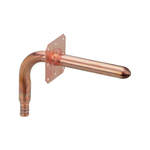 PureFlow® Crimp 44229 90 deg Stub-Out, 1/2 in, Crimp x Fitting, Copper, Domestic